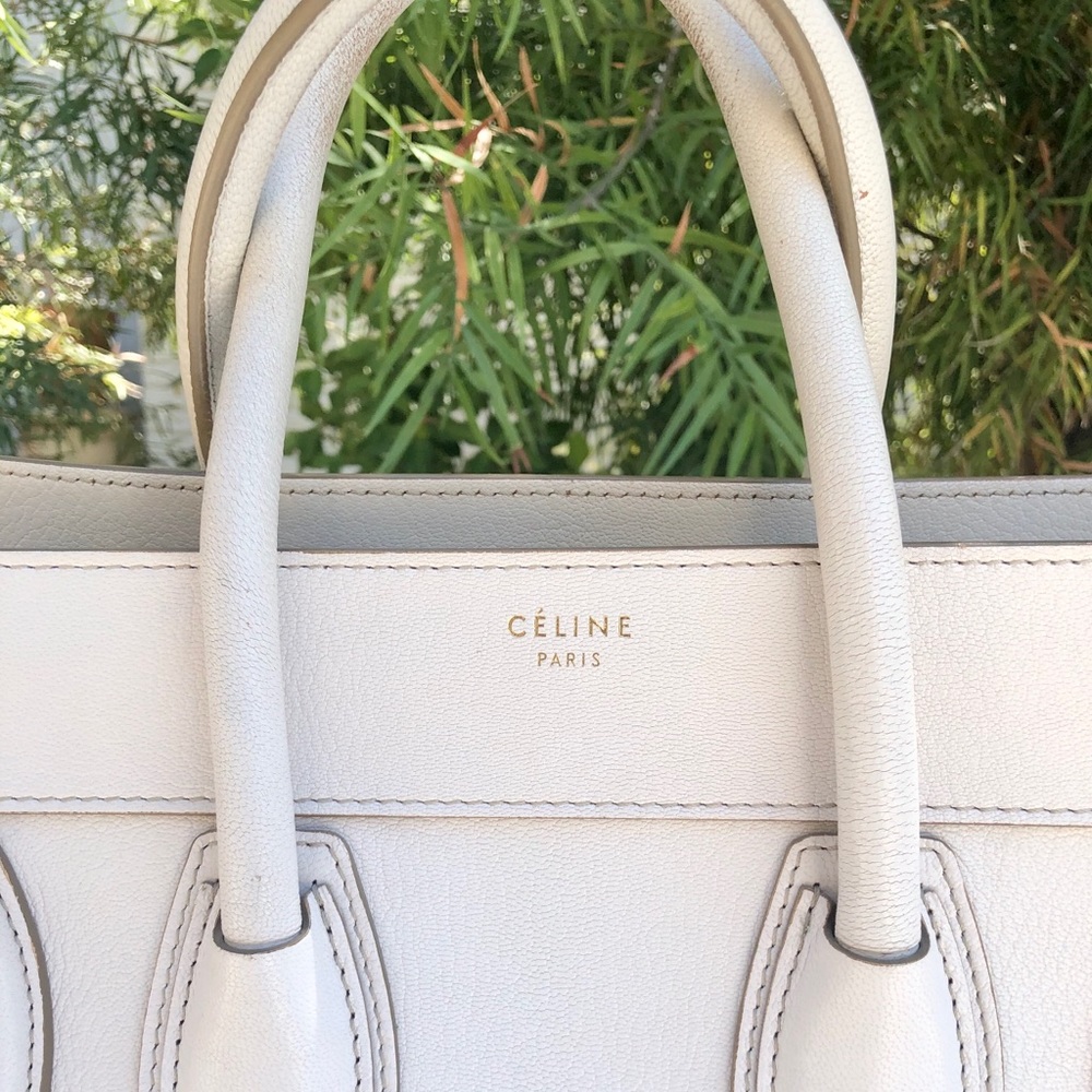 🌟HP🌟 Celine Mini Luggage - Off White - Picture 11 of 16